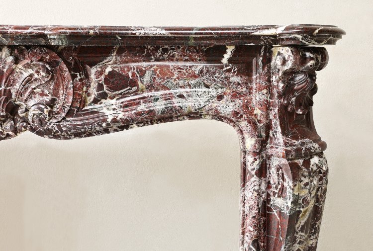 Louis XV marmeren open haard
