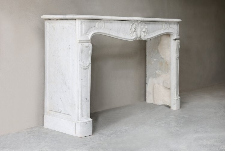 carrara marmeren open haard