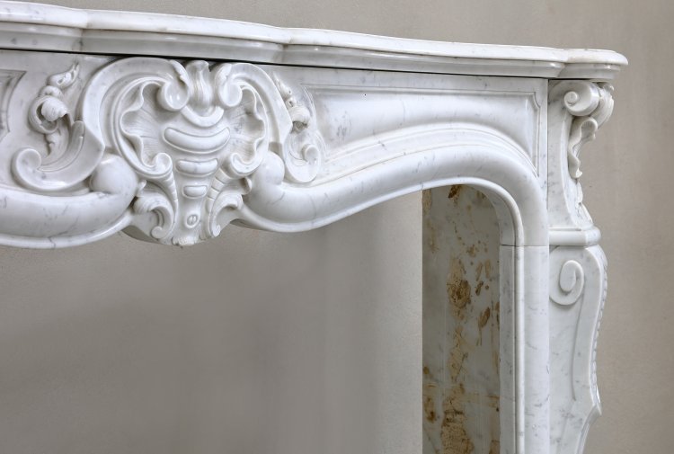 oude franse marmeren mantel