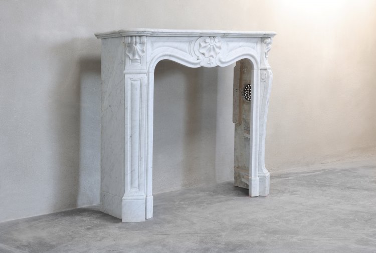 Carrara marmeren mantel