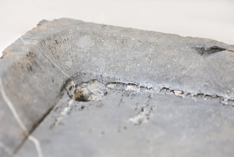 oude belgisch hardstenen spoelbak