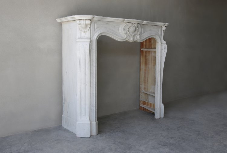 oude franse carrara mantel