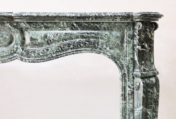 vert de mer marmeren mantel