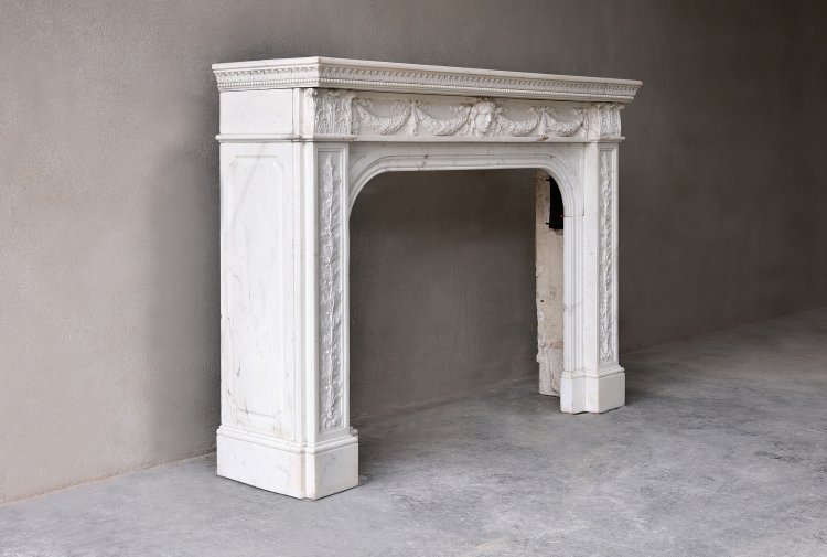 carrara marmeren mantel