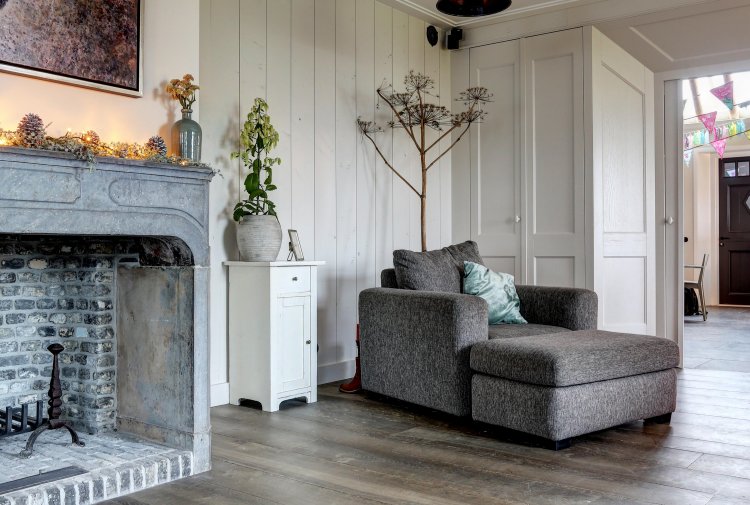 houten plankenvloer