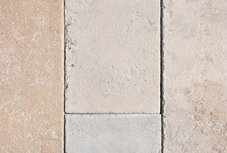 restpartij kalksteen vloer