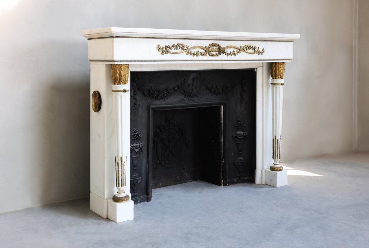 antieke franse mantel