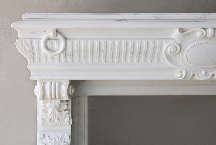 carrara marmeren mantel