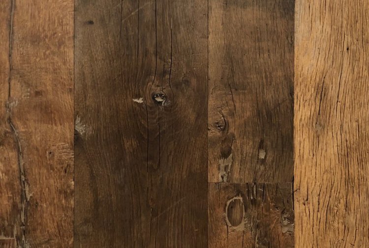 oude houten plankenvloer