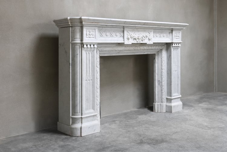 Louis XVI marmeren mantel