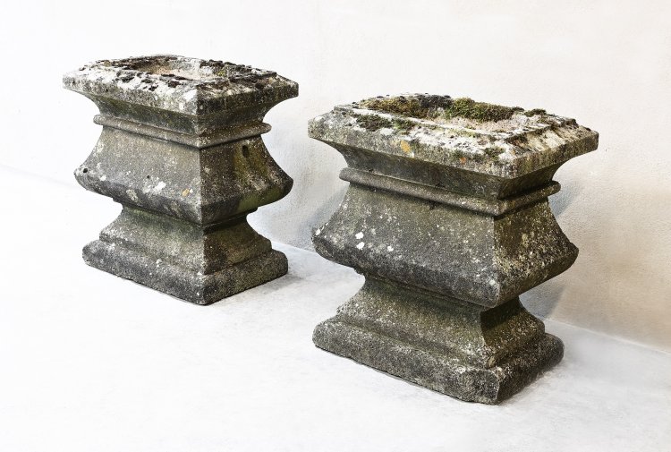 oude franse kalksteen ornamenten